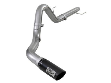 aFe 2021 Ford F-150 V6-3.0L (td) Large Bore 409 SS DPF-Back Exhaust System on Sale