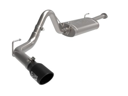 aFe 16-22 Toyota Tacoma Apollo GT Series 2.5in. - 3in. 409 SS Cat-Back Exhaust System w  Black Tip Cheap