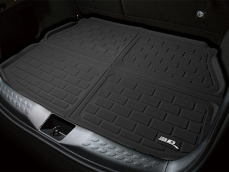 3D MAXpider 2020-2022 Ford Explorer Kagu Cargo Liner - Black For Sale