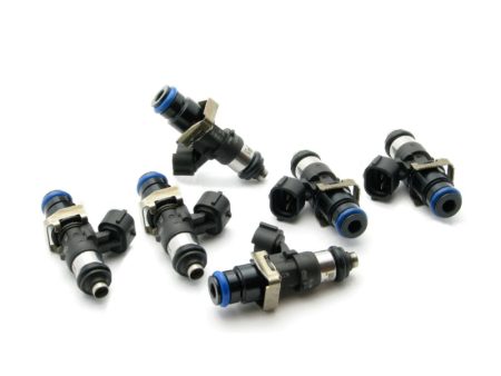 DeatschWerks Bosch EV14 Universal 48mm 14mm 220lb hr Injectors (Set of 6) on Sale