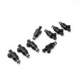 DeatschWerks Universal 1200cc Low Impedance 14mm Upper Injector - Set of 8 Online Sale