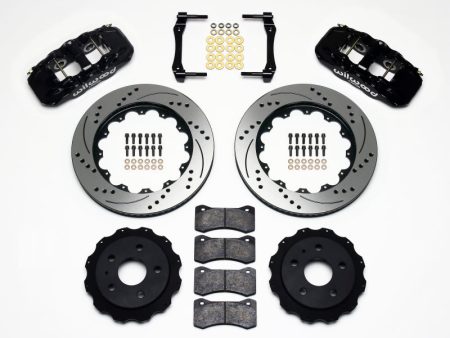 Wilwood AERO4 Rear Kit 14.25in Drilled 2010-2015 Camaro Online Hot Sale