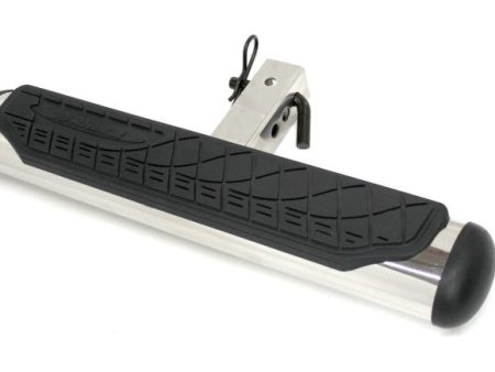 Go Rhino 4in Oval Hitch Step - Stainless Online Sale