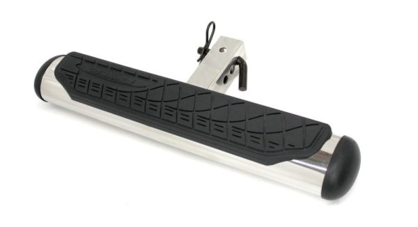 Go Rhino 4in Oval Hitch Step - Stainless Online Sale